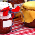 Kürbis-Apfel-Marmelade mit Calvados Wer möchte, kann ein bisschen Zimt hinzufügen ...