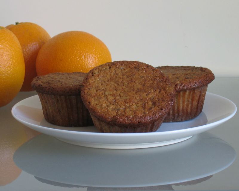 Orangen-Walnuss-Muffins - Die Frische Küche