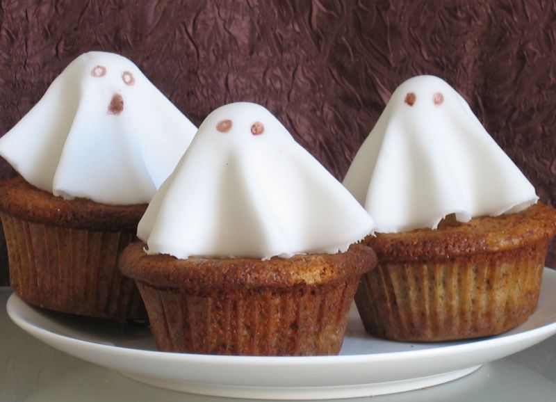 Deko-Tipps für Halloween Muffins - Die Frische Küche