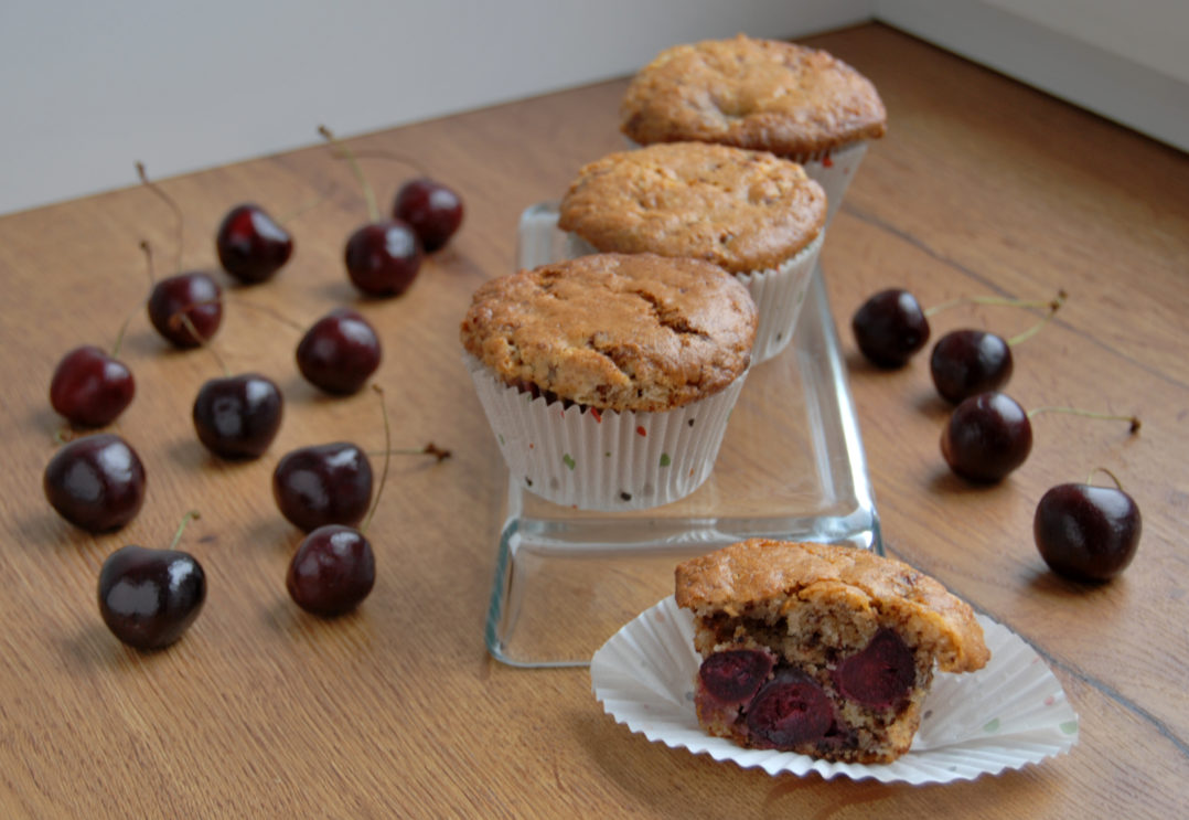 Rezept Kirsch Muffins mit Schoko - Die Frische Küche