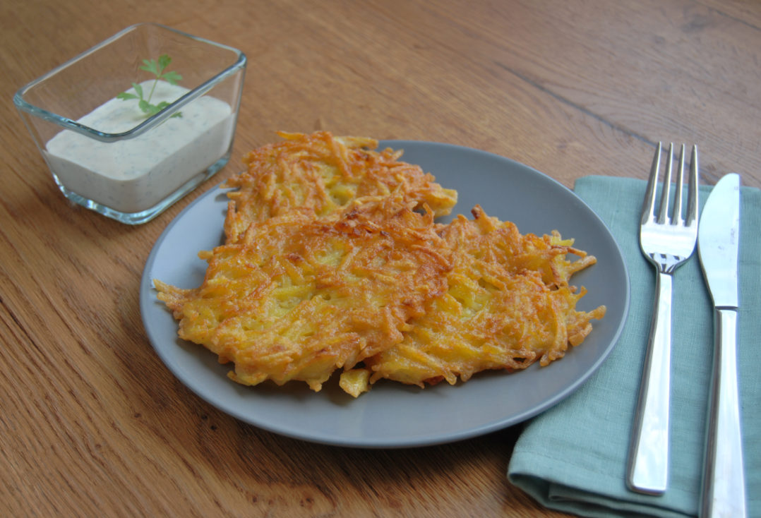 Kartoffelpuffer, Erdäpfelpuffer Rezept - Die Frische Küche