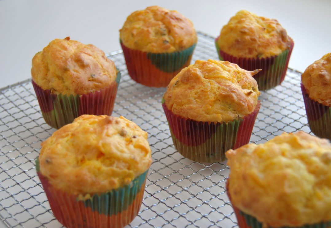 Einfache, herzhafte Kürbis Muffins Rezept - Die Frische Küche