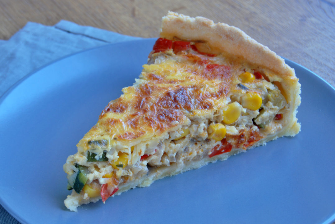 Quiche mit Zucchini und Paprika Rezept | Die Frische Küche